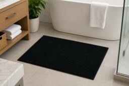 Rackhams Noodle Bath Mats - Bluebell - 40x60cm - thumbnail 3