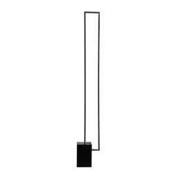 Rackhams Lightsin 129cm Height Metal LED Floor Lamp Tube Lamp with Black Base - thumbnail 2