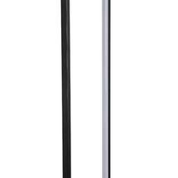 Rackhams Lightsin 129cm Height Metal LED Floor Lamp Tube Lamp with Black Base - thumbnail 4