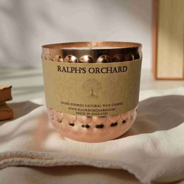 Rackhams Cardamom Coffee Scented Candle - Decorative Copper - image 1