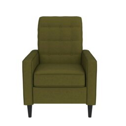 Rackhams Wimberly Recliner in Linen Olive Green - thumbnail 5