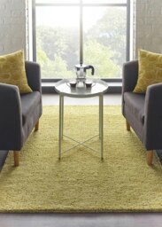 Rackhams Country Autumn Gold Solid Wool Rug - 80X150 cm - thumbnail 2