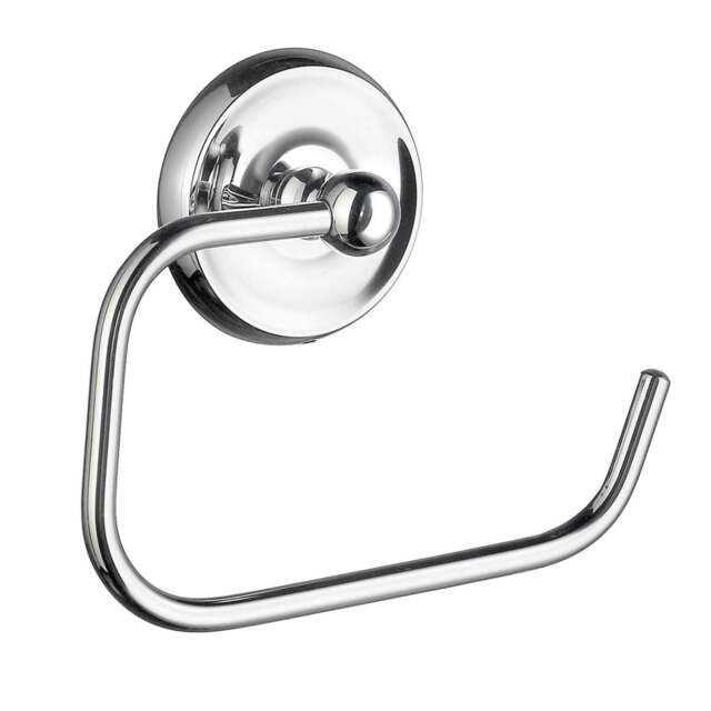 Rackhams Polished Chrome Toilet Roll Holder - image 1