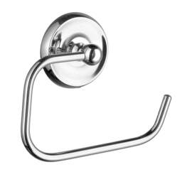 Rackhams Polished Chrome Toilet Roll Holder - thumbnail 1