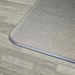Rackhams Extra Thick Polycarbonate Chair Mat for Deep Pile Carpets, All Carpeted Floors & Hard Flooring - 90 x 120cm - thumbnail 3