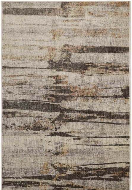Rackhams Aspre Shades Rug – Brown Striped - 120X170 cm - image 1