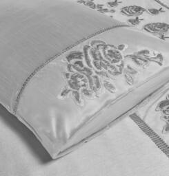 Rackhams Amara Silver Duvet Cover Set - Super King - thumbnail 3