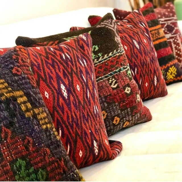 Rackhams Tyche Kilim Wool Cushion Cover - 40 x 40 cm - image 1