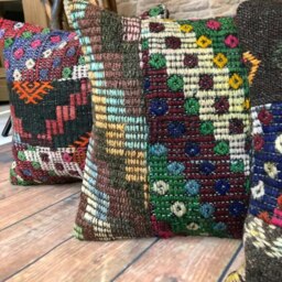 Rackhams Tyche Kilim Wool Cushion Cover - 40 x 40 cm - thumbnail 4