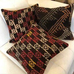 Rackhams Tyche Kilim Wool Cushion Cover - 40 x 40 cm - thumbnail 3