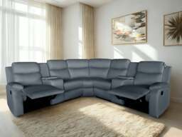 Rackhams Ravello Recline 5 Seater in Grey or Cream - Grey - thumbnail 1