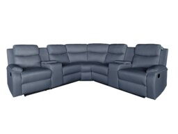 Rackhams Ravello Recline 5 Seater in Grey or Cream - Grey - thumbnail 3
