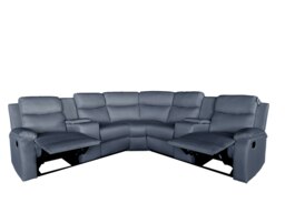 Rackhams Ravello Recline 5 Seater in Grey or Cream - Grey - thumbnail 4