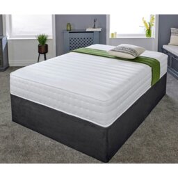 Rackhams 1000 Pocket Sprung Memory Foam Mattress - Micro Quilted Design - White - 1 - 3ft Single Mattress (90cm x 190cm) - thumbnail 4