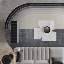 Rackhams ShaCos Living Room Rug, Various Styles Available - 100-120cm - A - thumbnail 5