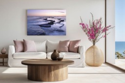 Rackhams Lilac Walkway - Framed Print 30 x 20 inch - thumbnail 2
