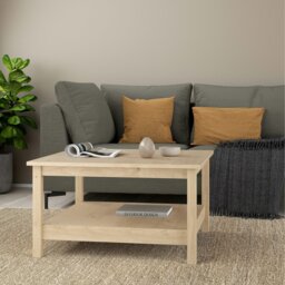 Rackhams Madrid Coffee Table in Jackson Hickory Oak - Oak - Brown - 81 - thumbnail 6