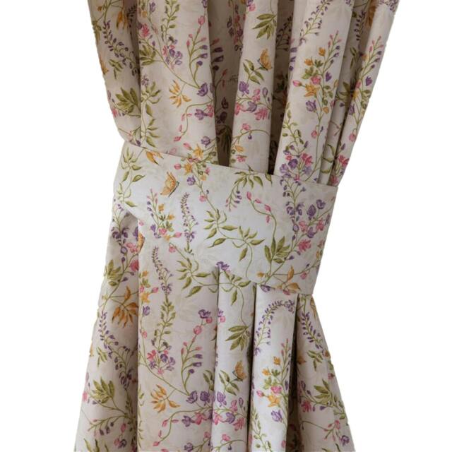 Rackhams Kira Curtains (Pack of 2) - Multicoloured - 54in x 66in - Multicoloured - 80% Cotton/20% Polyester - image 1