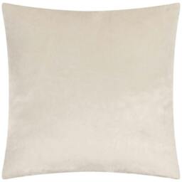 Rackhams Savoy Velvet Stripe Cushion Cover - Oyster - 50cm x 50cm - Oyster - 100% Polyester - thumbnail 3