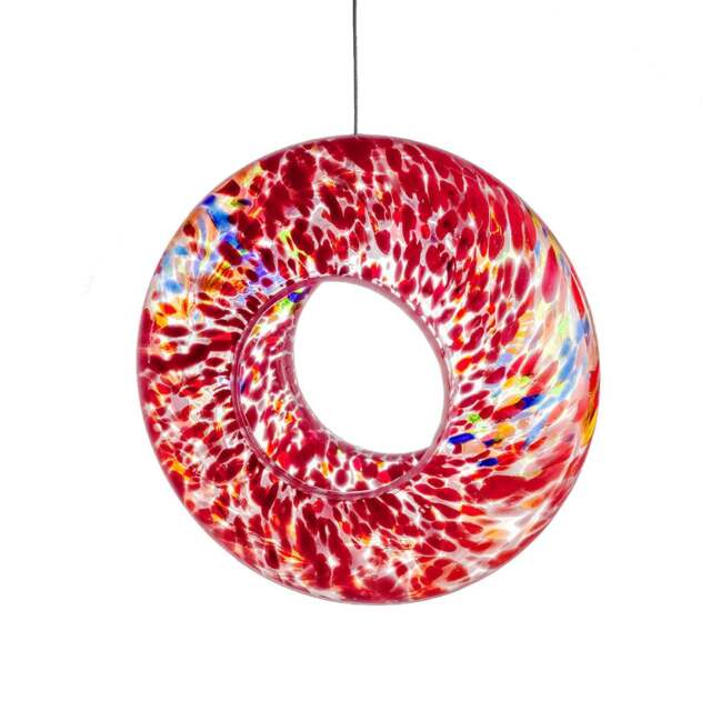 Rackhams Hanging Bird Feeder - Red - image 1