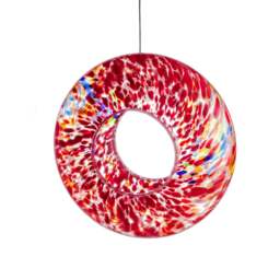 Rackhams Hanging Bird Feeder - Red - thumbnail 1