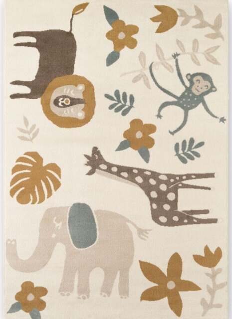 Rackhams Adventures Kids Rug – Animal Safari - 160X235 cm - image 1