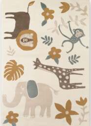Rackhams Adventures Kids Rug – Animal Safari - 160X235 cm - thumbnail 1