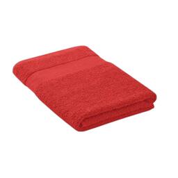 Rackhams Perry Organic Cotton Towel - Red - One Size - Red - 100% Organic Cotton - thumbnail 1