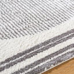 Rackhams Fossay Shag-Washable Beige Brown Green Grey Global High Pile Rug - 200 x 275 cm - thumbnail 3