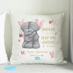 Rackhams Personalised Me To You Hold You Forever Cushion - thumbnail 2