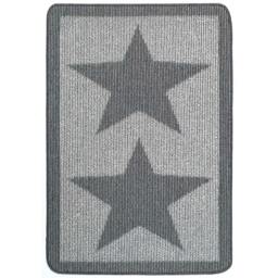 Rackhams Star Grey Washable Mat and Runner - 50X80 cm - thumbnail 6
