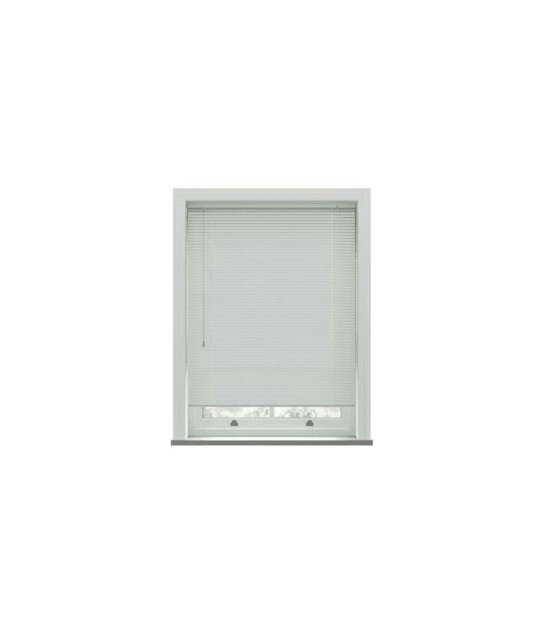 Rackhams White PVC Venetian Blind 213cm Drop (25mm Slats) - 150cm - image 1