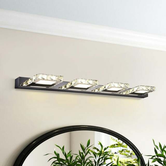 Rackhams Chrome 4 Light Bathroom Vanity Light - image 1