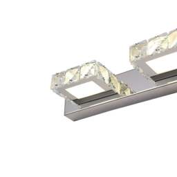 Rackhams Chrome 4 Light Bathroom Vanity Light - thumbnail 5