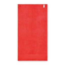 Rackhams Island 50 Cotton Hand Towel - Red - One Size - Red - 100% Cotton - thumbnail 5
