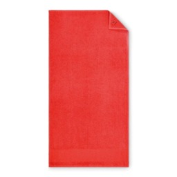 Rackhams Island 50 Cotton Hand Towel - Red - One Size - Red - 100% Cotton - thumbnail 3