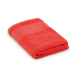 Rackhams Island 50 Cotton Hand Towel - Red - One Size - Red - 100% Cotton - thumbnail 1