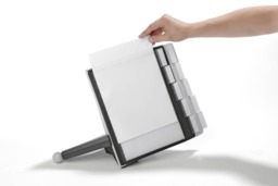 Rackhams SHERPA TABLE 20 Desk Display Panel Stand - 20 Panels - A4 Black & Grey - thumbnail 4
