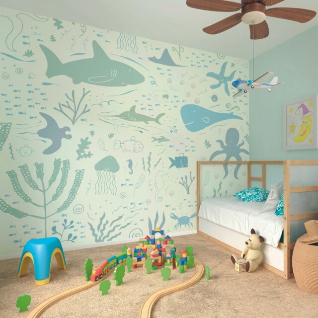 Rackhams Underwater Adventures Wall Mural - Large - W350cm x H280cm - image 1