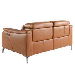 Rackhams Relax sofa in brown leather 6180/6181 - 154 x 160 x 101 - 2 - thumbnail 6