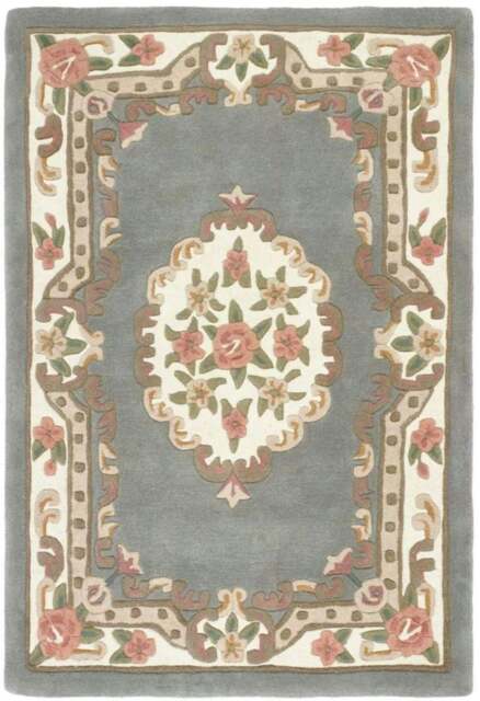 Rackhams Shensi Grey Medallion Rug - 120X180 cm - image 1