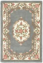 Rackhams Shensi Grey Medallion Rug - 120X180 cm - thumbnail 1