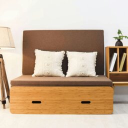 Rackhams Accordion Folding Double Bed - 120cm - thumbnail 3