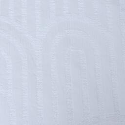 Rackhams Luxury Hotel Quality Reversible Tufted Arch Duvet Cover with Pillowcases - White - King (220cm x 230cm) - thumbnail 4