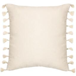Rackhams Kalai Tufted Tassel Cushion Cover - Black - 45cm x 45cm - Black - 100% Mixed - thumbnail 3