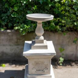 Rackhams Classic Short Sandstone Birdbath ABB7 - thumbnail 2