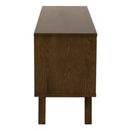 Rackhams A-Line Sideboard with 4 Drawers and Sliding Door in Smoked Oak - Smoked Oak - 160 - 1 - thumbnail 3