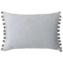 Rackhams Fiesta Rectangle Cushion Cover - Dove/Silver - 35 x 50cm - Dove/Silver - 100% Polyester