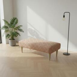 Rackhams Fixed Top Rectangular Ottoman – Firm Support Seating - istools UK -  30 x 20 Inches (76 x 51cm) - thumbnail 5