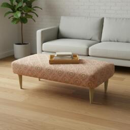 Rackhams Fixed Top Rectangular Ottoman – Firm Support Seating - istools UK -  30 x 20 Inches (76 x 51cm) - thumbnail 2